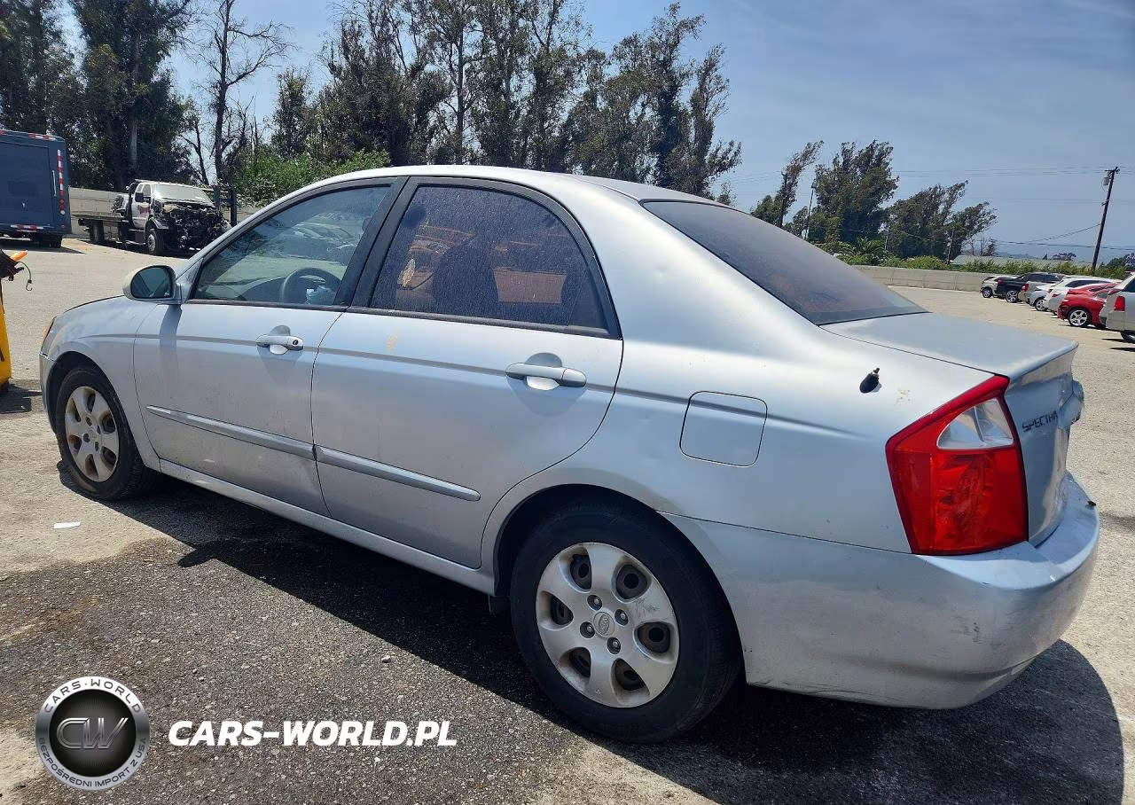 2006 Kia Spectra Ex VIN:KNAFE122165259475 - 2