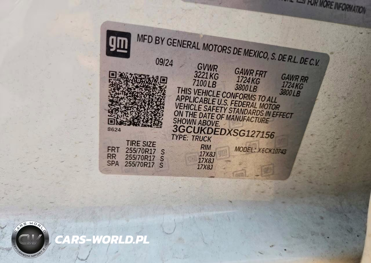 2025 Chevrolet Silverado K1500 Lt VIN:3GCUKDEDXSG127156 - 12