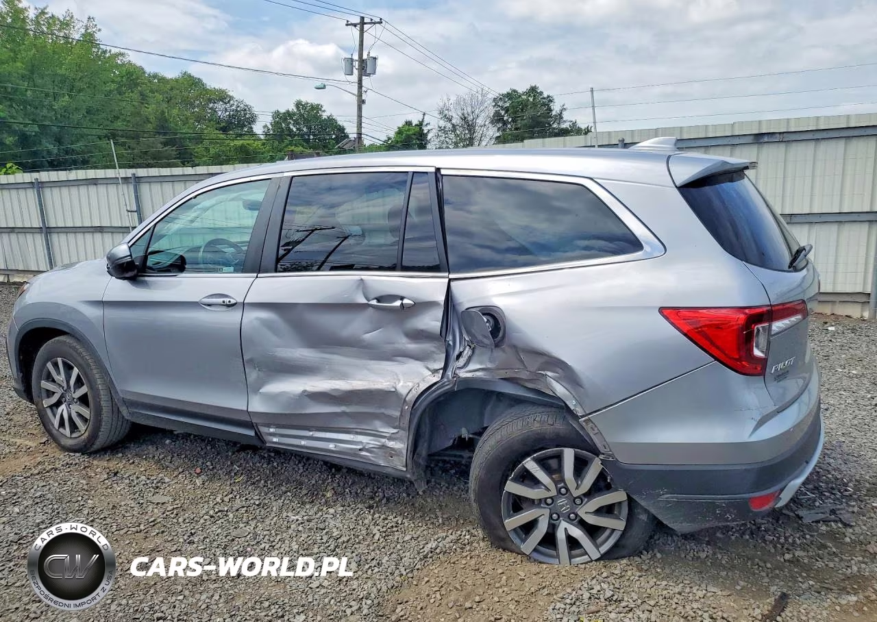2021 Honda Pilot Exl VIN:5FNYF6H54MB082505 - 2