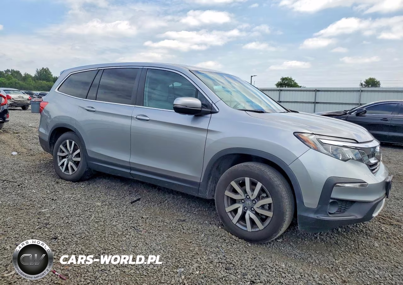 2021 Honda Pilot Exl VIN:5FNYF6H54MB082505 - 3