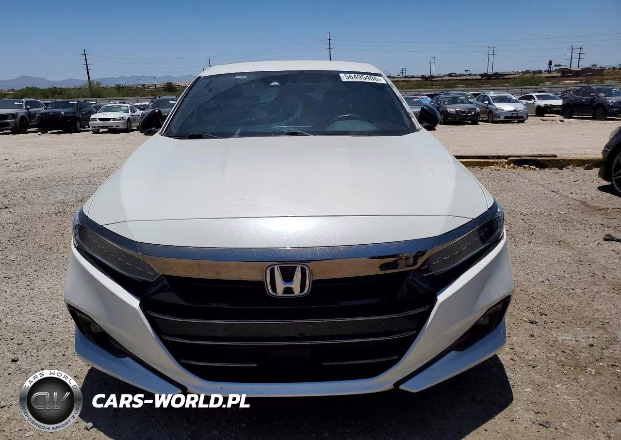 2022 Honda Accord Sport VIN:1HGCV1F37NA048412 - 5