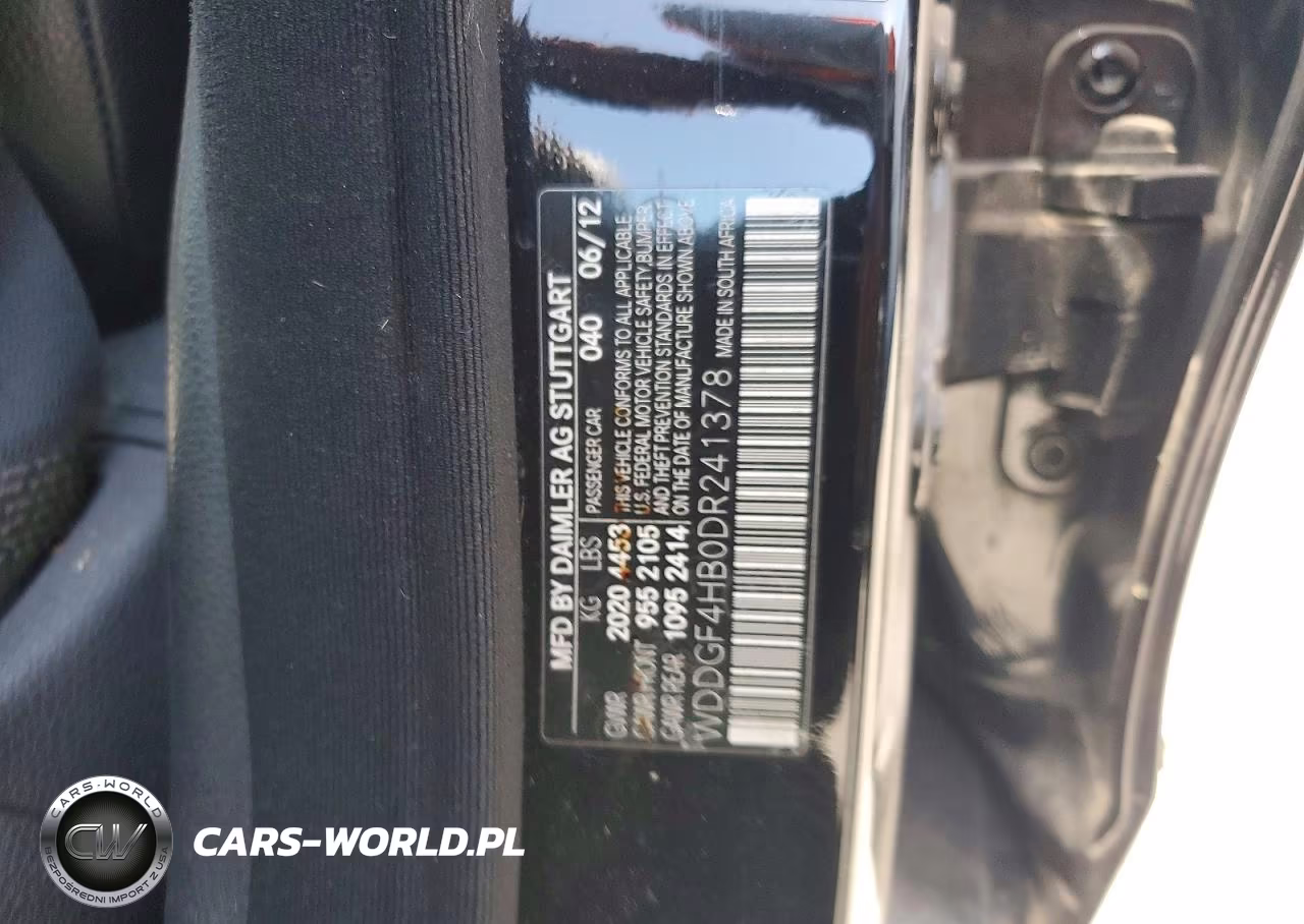 2013 Mercedes-Benz C 250 VIN:WDDGF4HB0DR241378 - 12