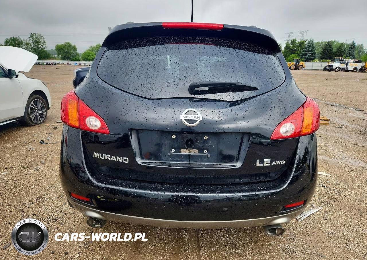 2009 Nissan Murano S VIN:JN8AZ18WX9W152746 - 6