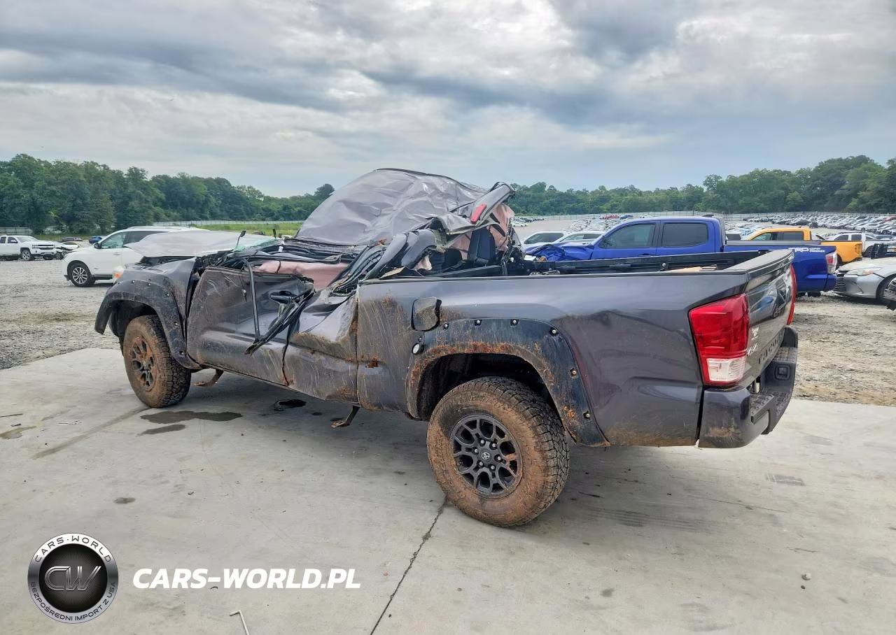 2017 Toyota Tacoma Sr VIN:5TFSX5EN6HX056839 - 2
