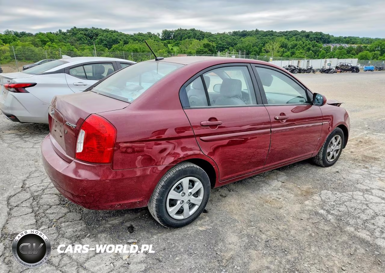 2010 Hyundai Accent Gls VIN:KMHCN4AC9AU464635 - 3