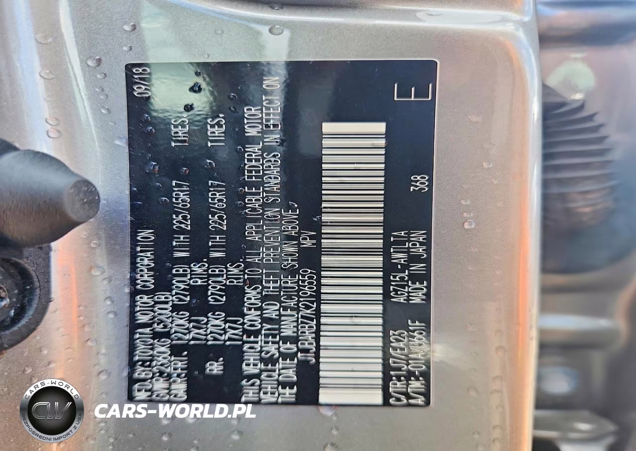 2019 Lexus Nx 300 Base VIN:JTJBARBZ7K2196559 - 12