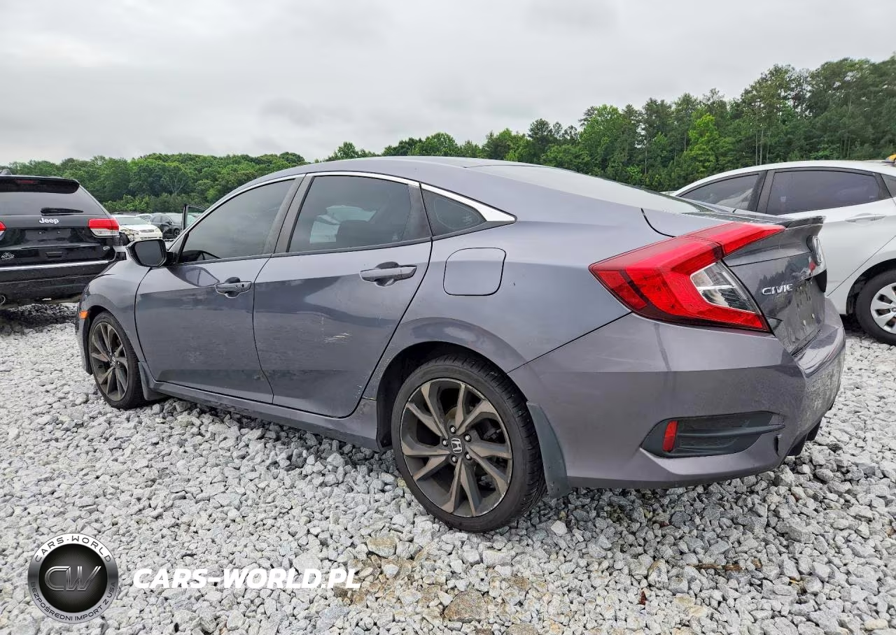 2021 Honda Civic Sport VIN:2HGFC2F87MH501710 - 2