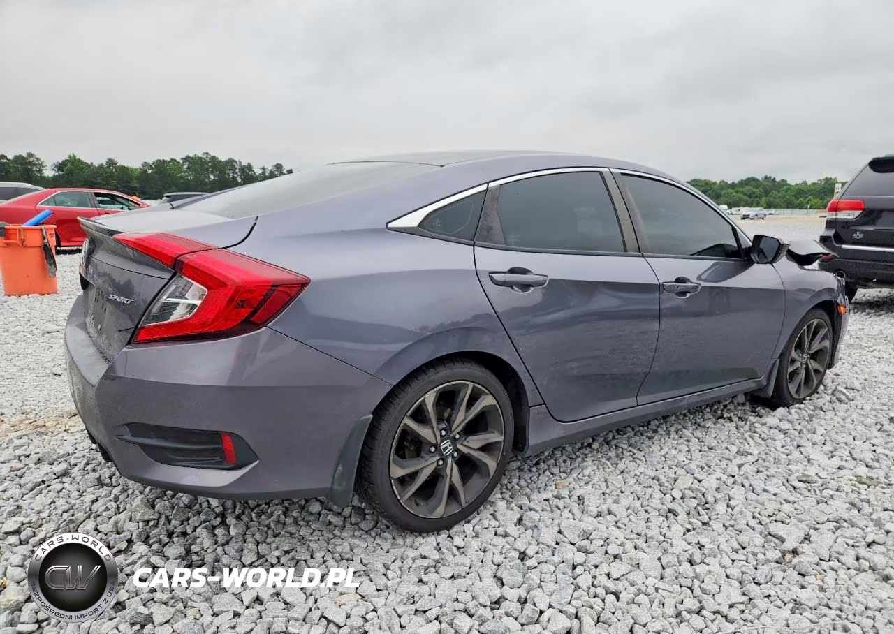 2021 Honda Civic Sport VIN:2HGFC2F87MH501710 - 3