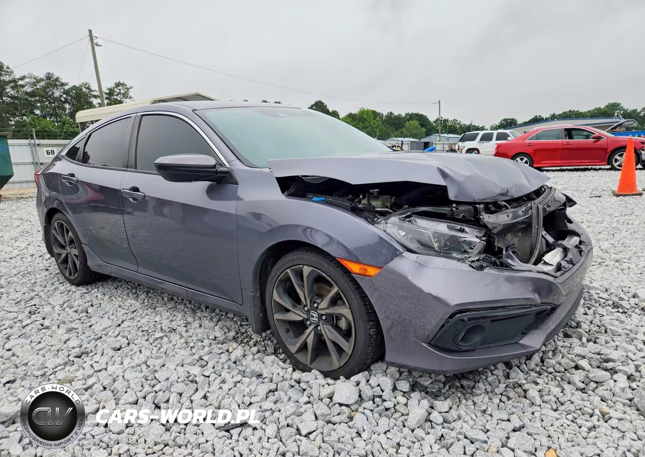 2021 Honda Civic Sport VIN:2HGFC2F87MH501710 - 4