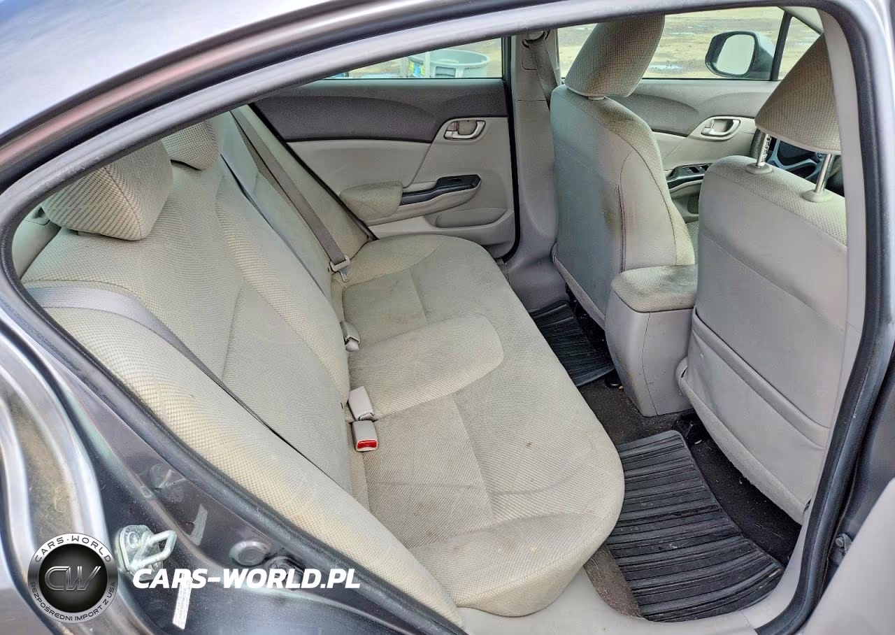 2012 Honda Civic Lx VIN:JHMFB2F58CS000855 - 10