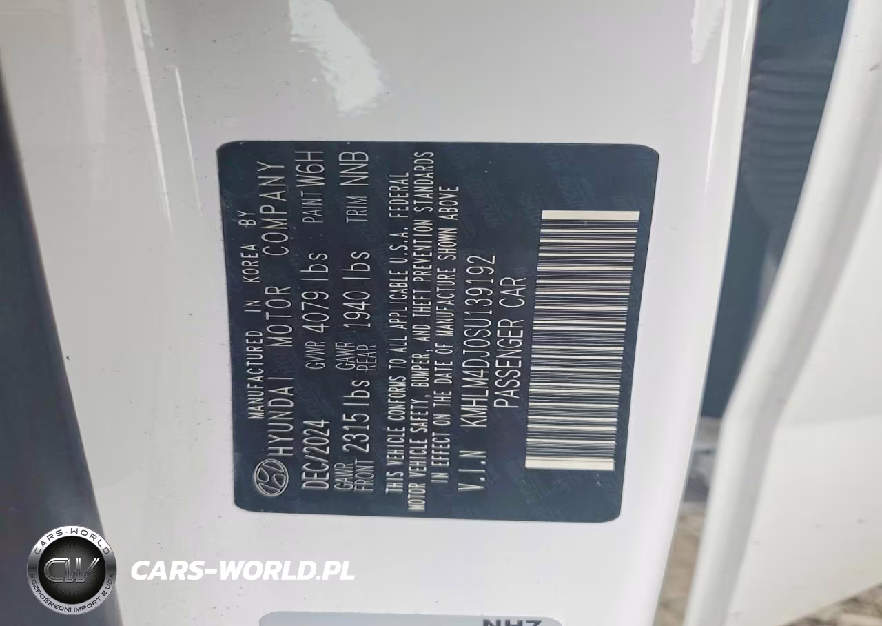 2025 Hyundai Elantra Hybrid Blue VIN:KMHLM4DJ0SU139192 - 12
