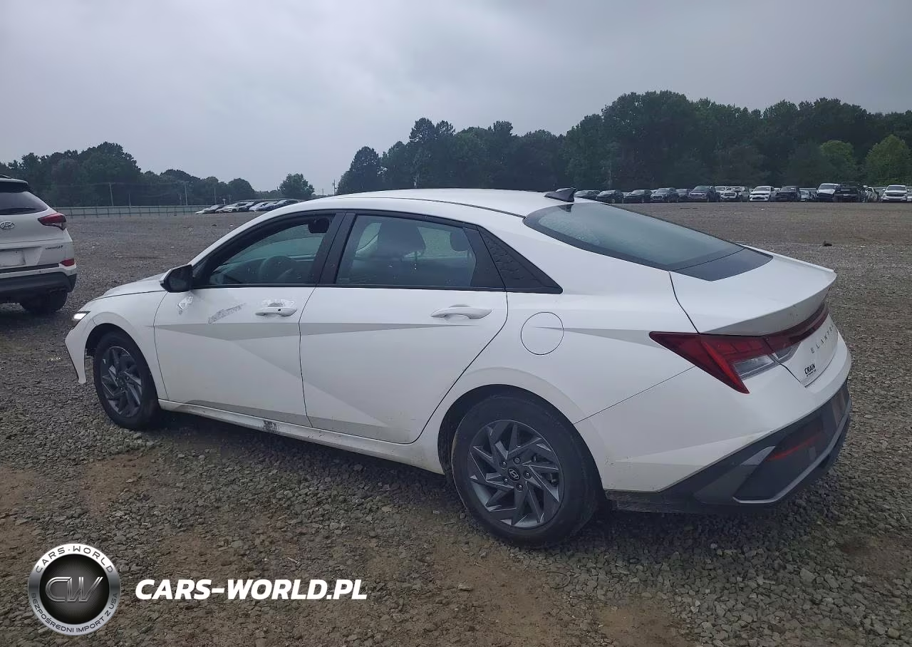 2025 Hyundai Elantra Hybrid Blue VIN:KMHLM4DJ0SU139192 - 2