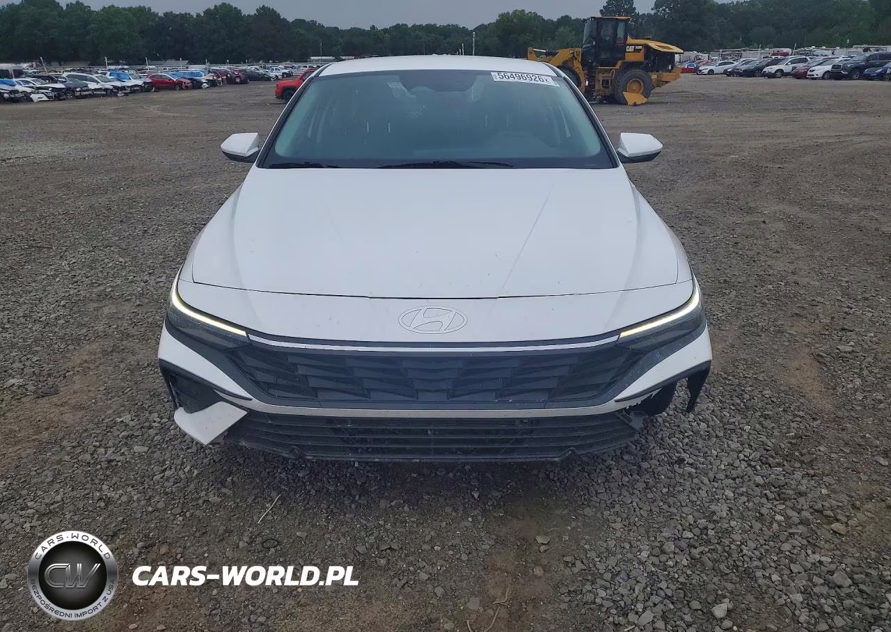 2025 Hyundai Elantra Hybrid Blue VIN:KMHLM4DJ0SU139192 - 5