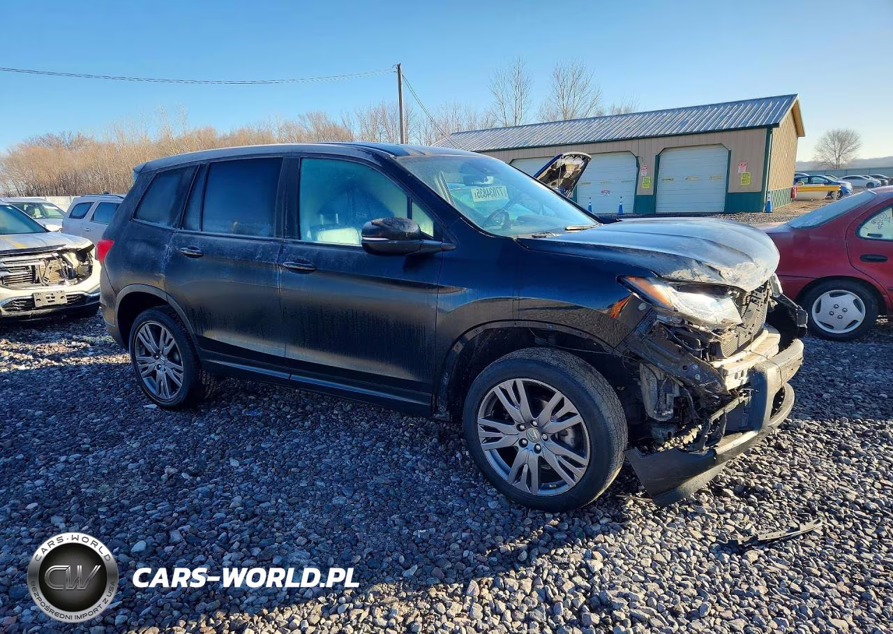 2020 Honda Passport Exl VIN:5FNYF8H56LB010957 - 4
