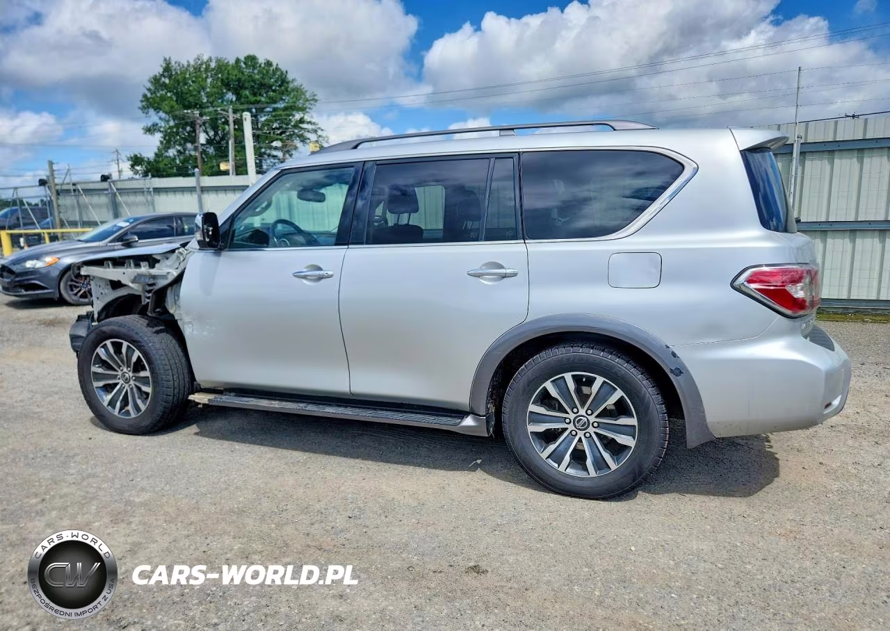 2020 Nissan Armada Sl VIN:JN8AY2NC1L9619626 - 2