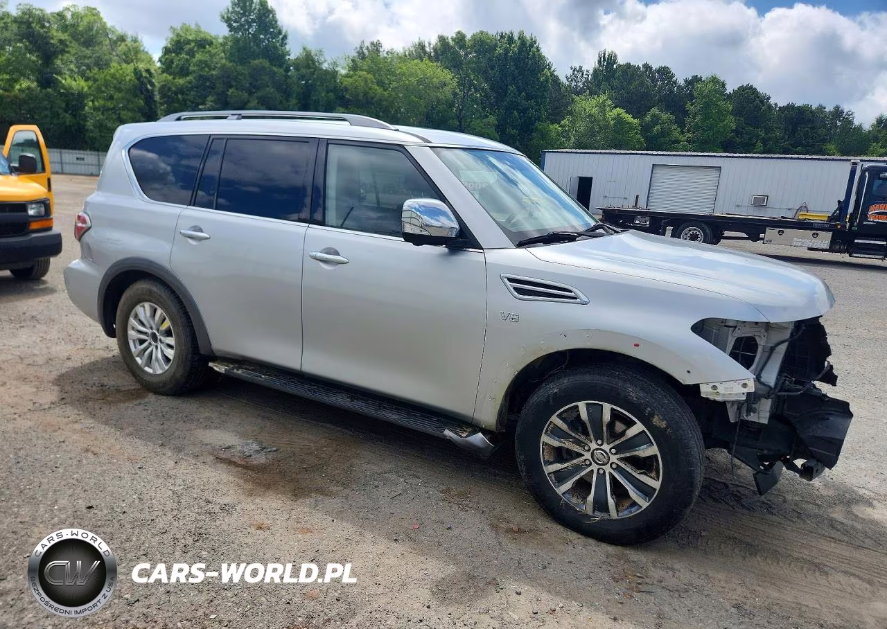 2020 Nissan Armada Sl VIN:JN8AY2NC1L9619626 - 4
