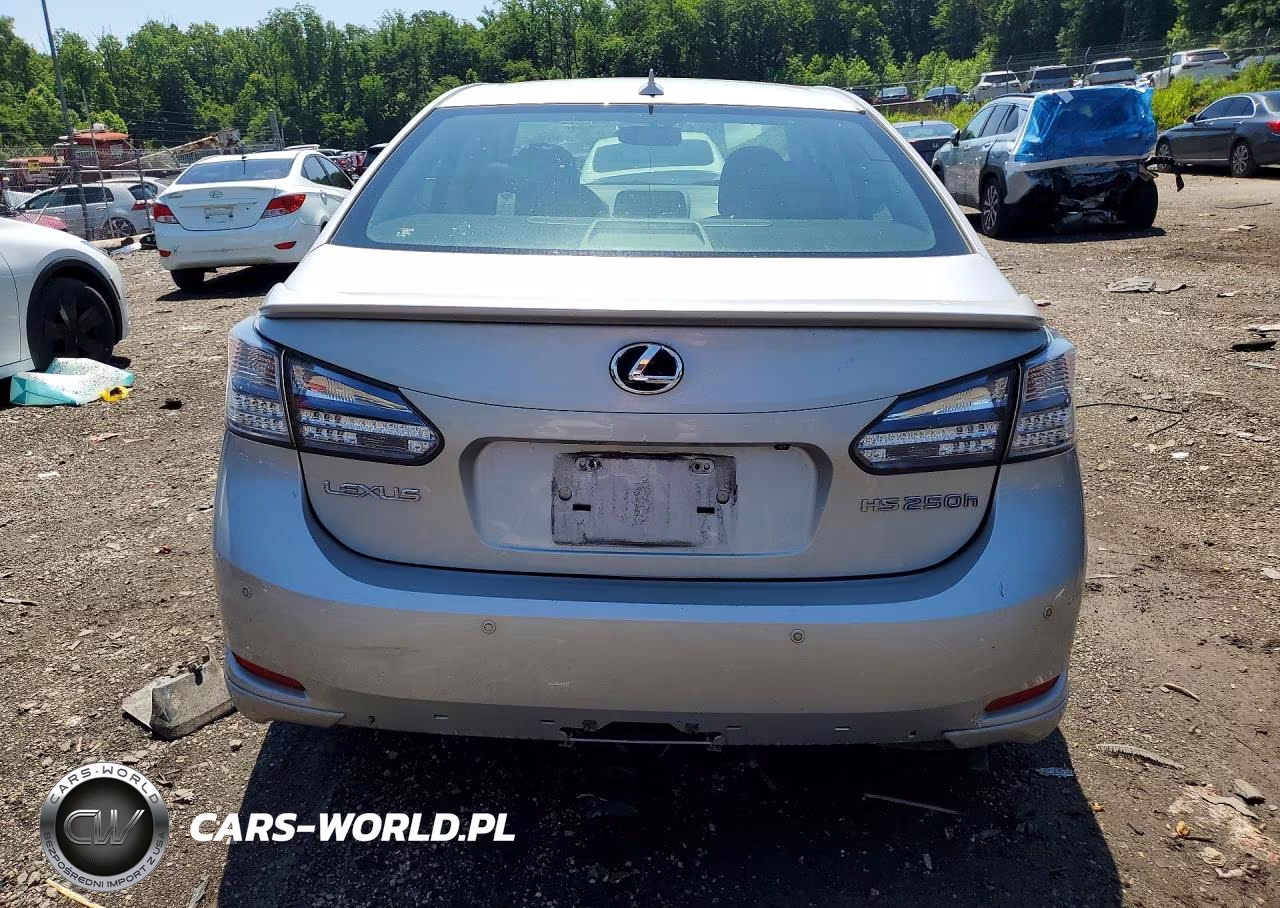 2010 Lexus Hs 250H VIN:JTHBB1BA6A2003455 - 6