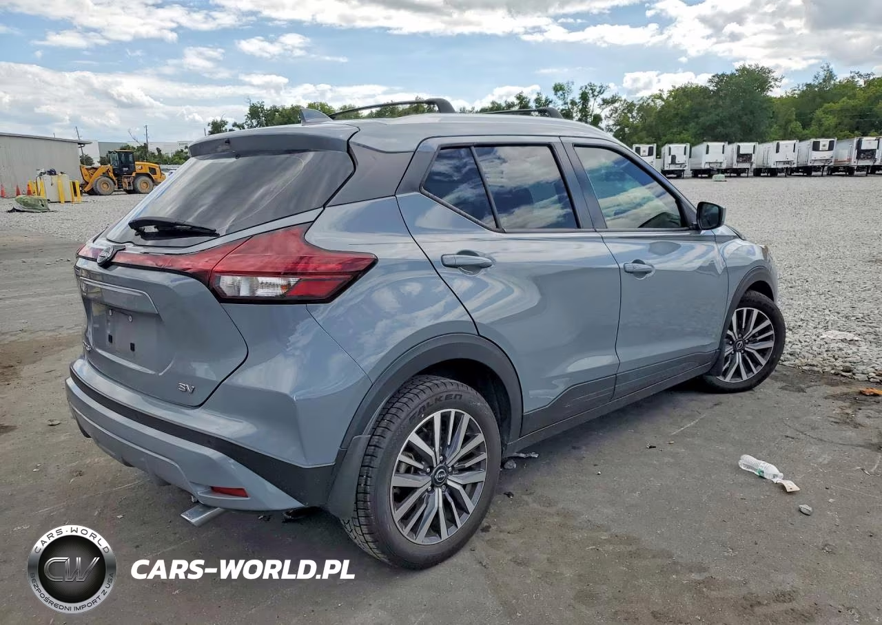 2022 Nissan Kicks Sv VIN:3N1CP5CV6NL490356 - 3