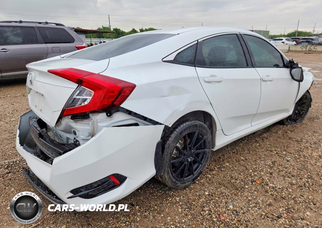 2021 Honda Civic Lx VIN:2HGFC2F65MH554517 - 3
