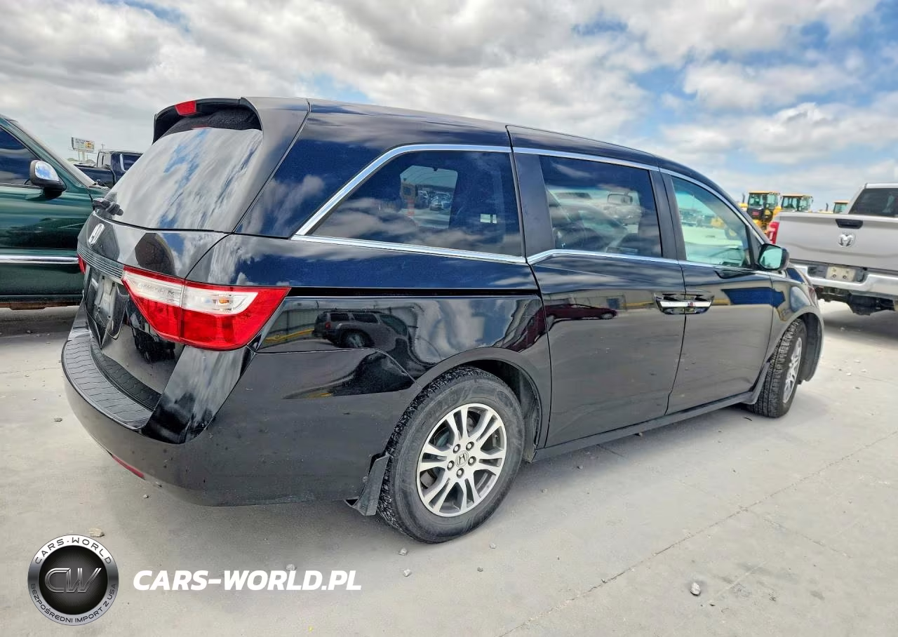 2013 Honda Odyssey Exl VIN:5FNRL5H60DB077978 - 3