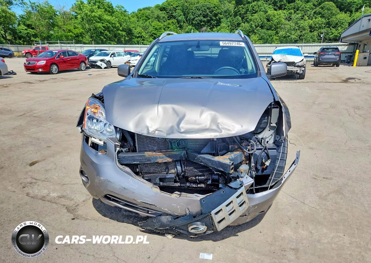 2013 Nissan Rogue S VIN:JN8AS5MVXDW115777 - 5