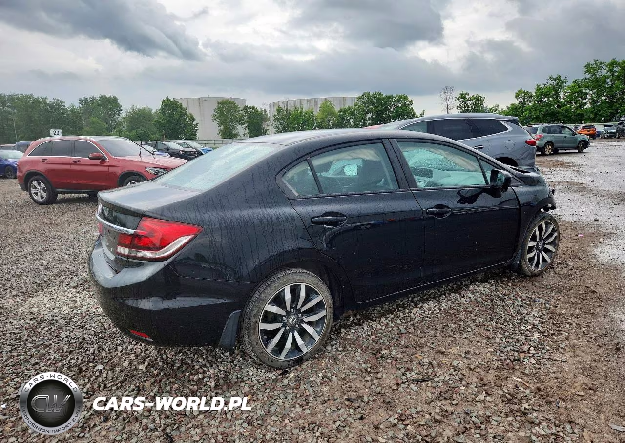 2015 Honda Civic Exl VIN:19XFB2F99FE240590 - 3