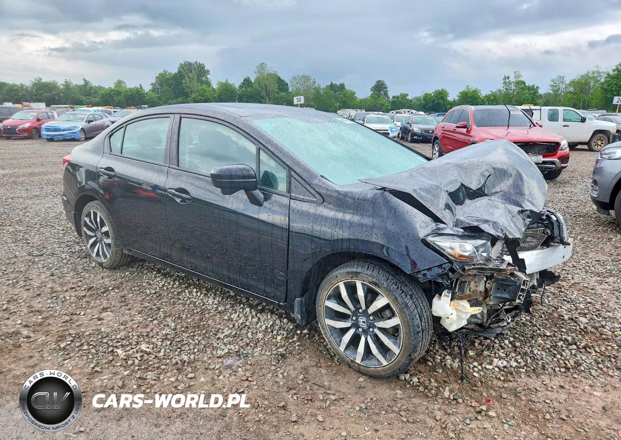 2015 Honda Civic Exl VIN:19XFB2F99FE240590 - 4