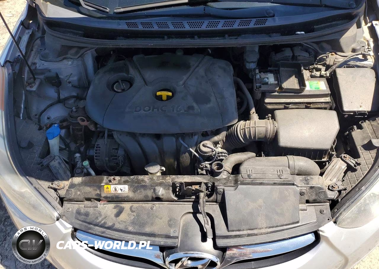 2013 Hyundai Elantra Gls VIN:5NPDH4AE4DH308017 - 11