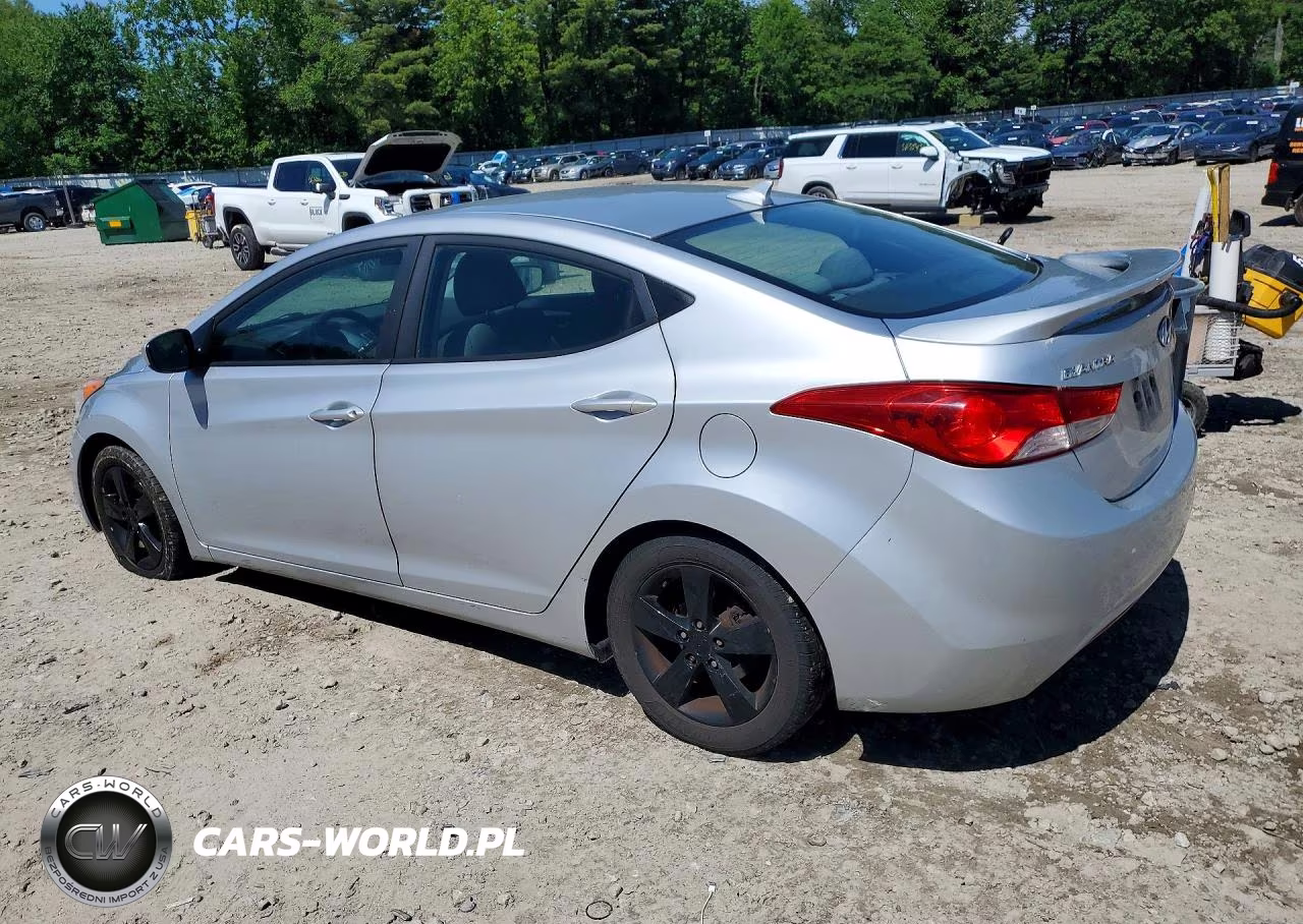 2013 Hyundai Elantra Gls VIN:5NPDH4AE4DH308017 - 2