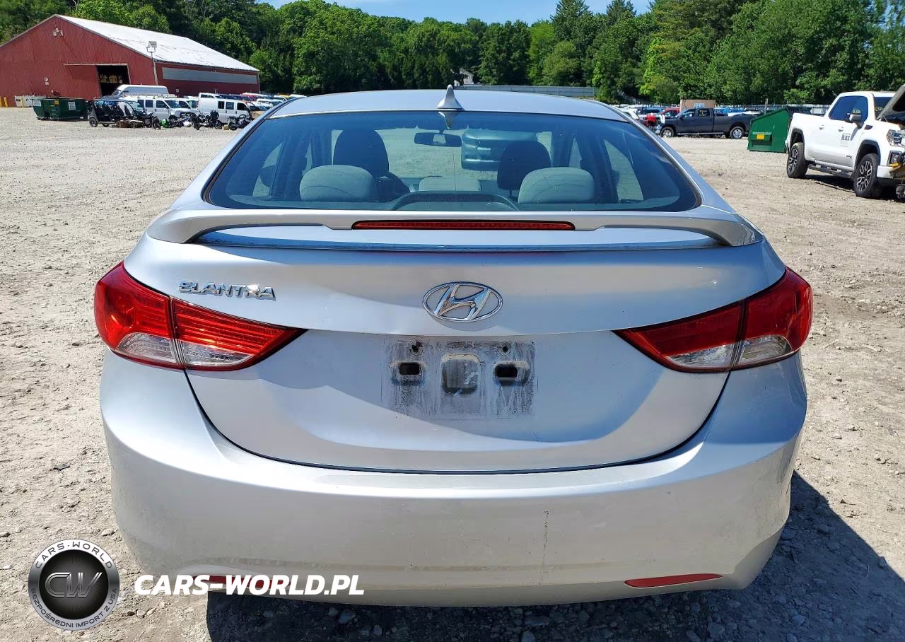 2013 Hyundai Elantra Gls VIN:5NPDH4AE4DH308017 - 6
