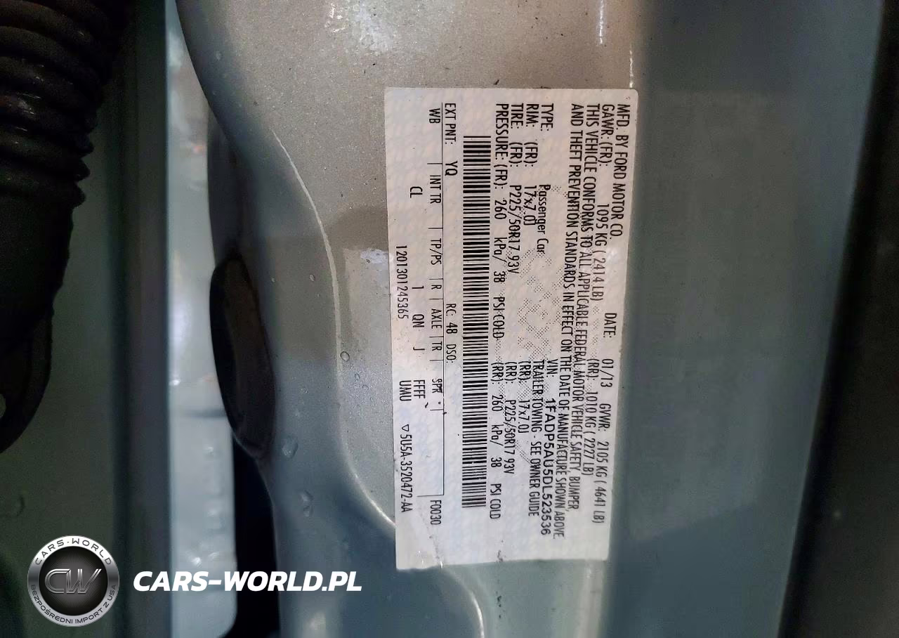 2013 Ford C-Max Se VIN:1FADP5AU5DL523536 - 14