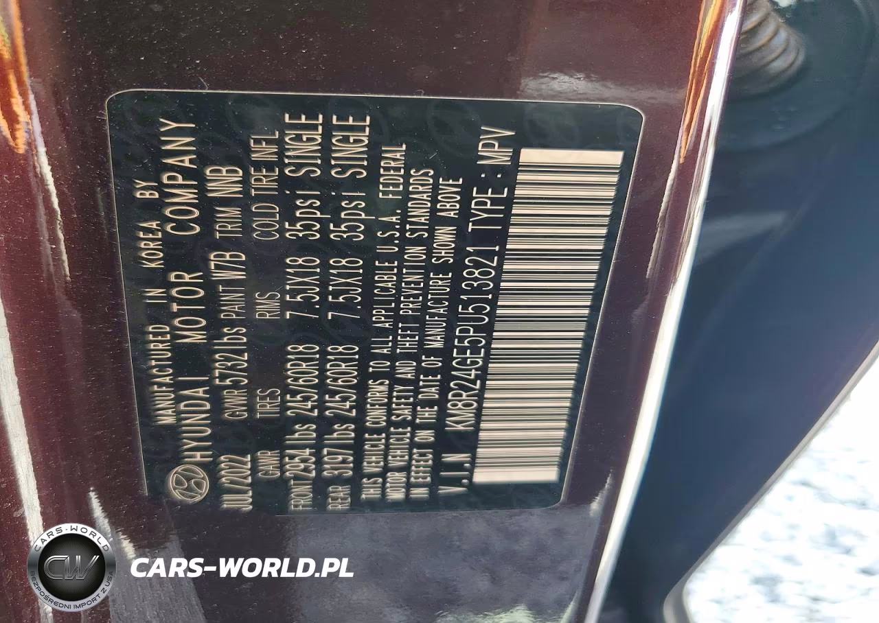 2023 Hyundai Palisade Sel VIN:KM8R24GE5PU513821 - 13