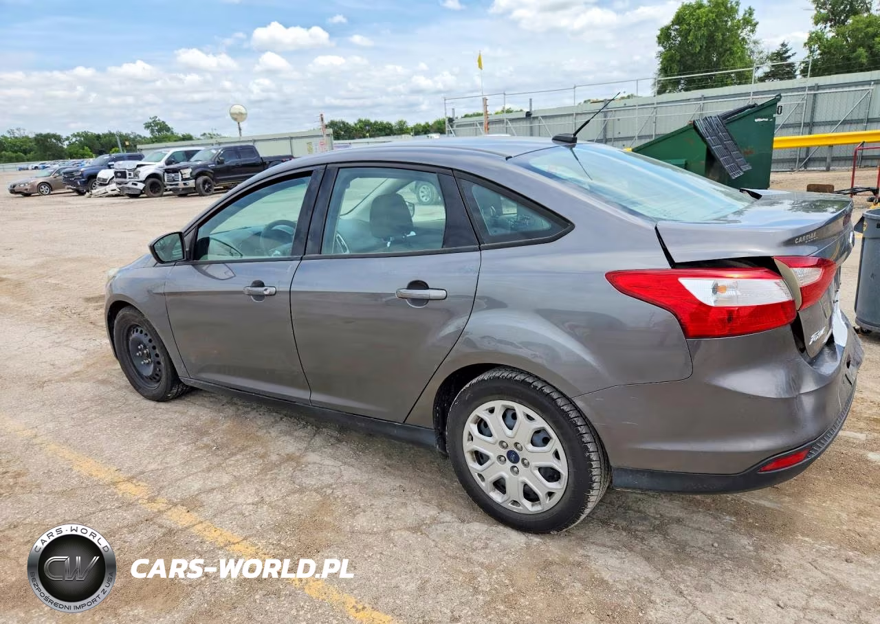 2012 Ford Focus Se VIN:1FAHP3F23CL313254 - 2