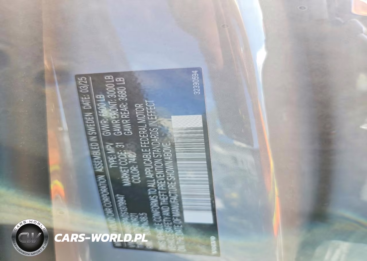 2025 Volvo Xc90 Core VIN:YV4H60PA0S1379947 - 14