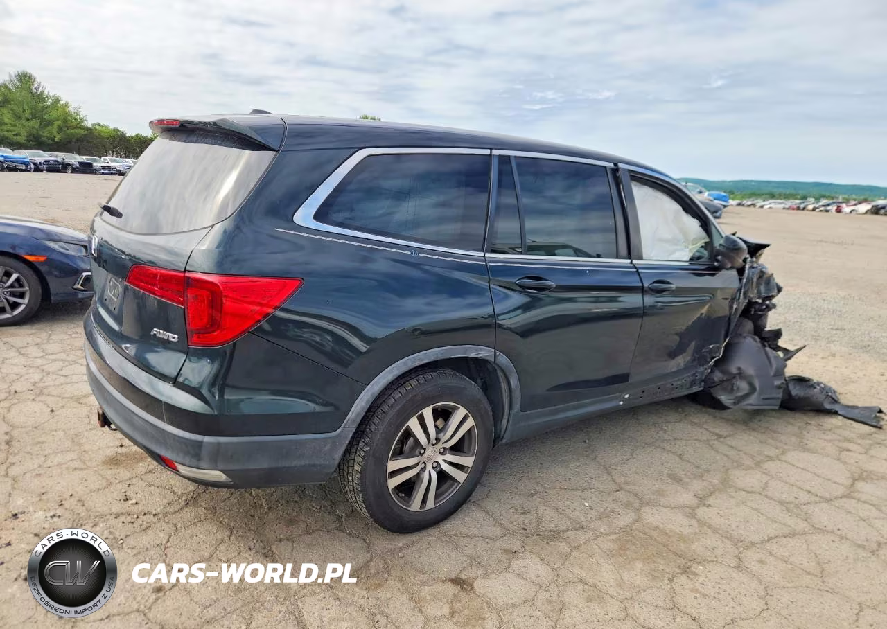 2016 Honda Pilot Exl VIN:5FNYF6H54GB088485 - 3