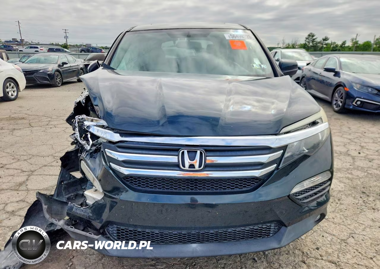 2016 Honda Pilot Exl VIN:5FNYF6H54GB088485 - 5