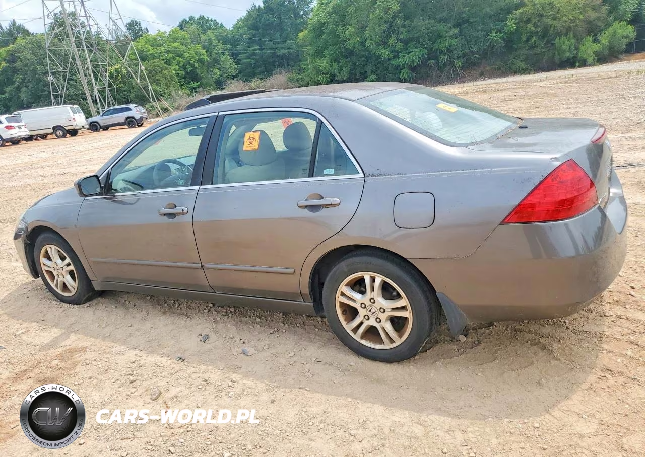 2007 Honda Accord VIN:1HGCM567X7A081145 - 2