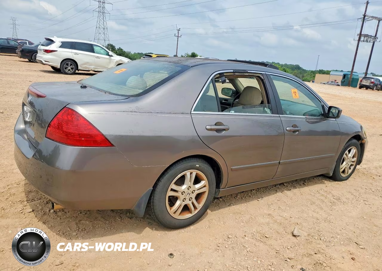 2007 Honda Accord VIN:1HGCM567X7A081145 - 3