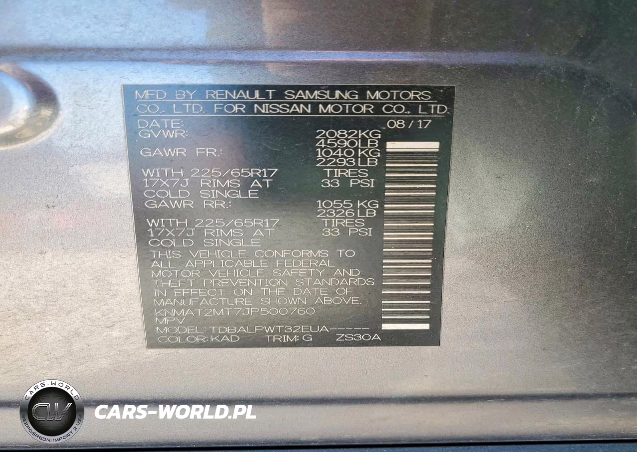 2018 Nissan Rogue S VIN:KNMAT2MT7JP500760 - 13