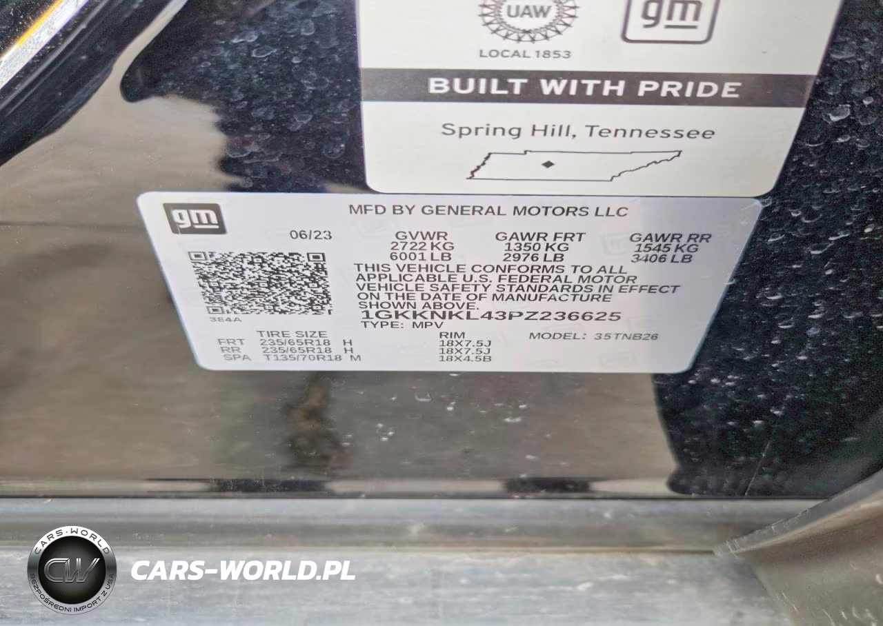 2023 GMC Acadia Sle VIN:1GKKNKL43PZ236625 - 13