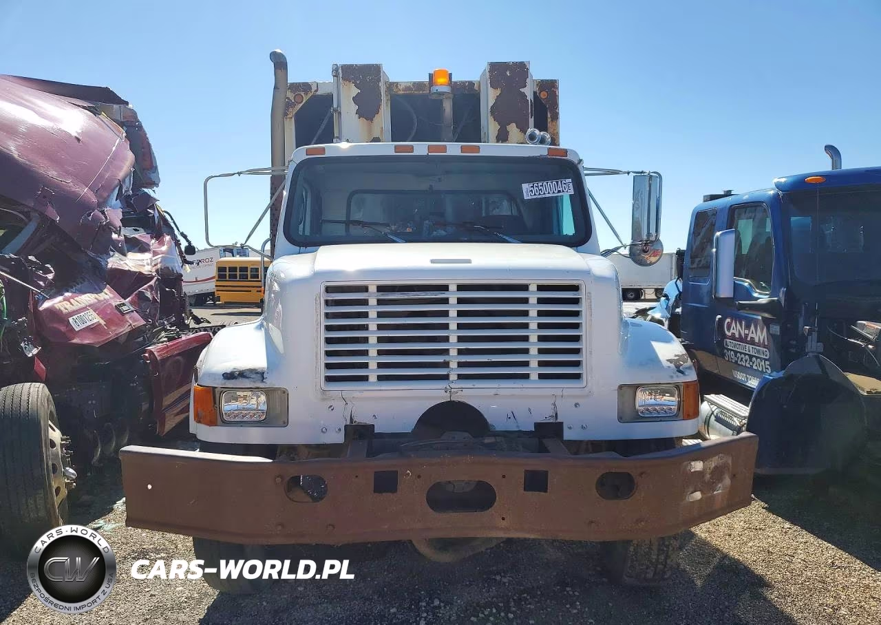 2001 International 4900 Refuse Truck VIN:1HSSDAANX1H324127 - 5