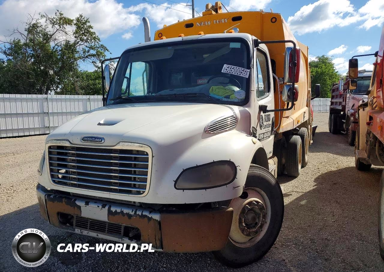 2009 Freightliner Business Class M2 Refuse Truck VIN:1FVACXDJ89HAD6480 - 2