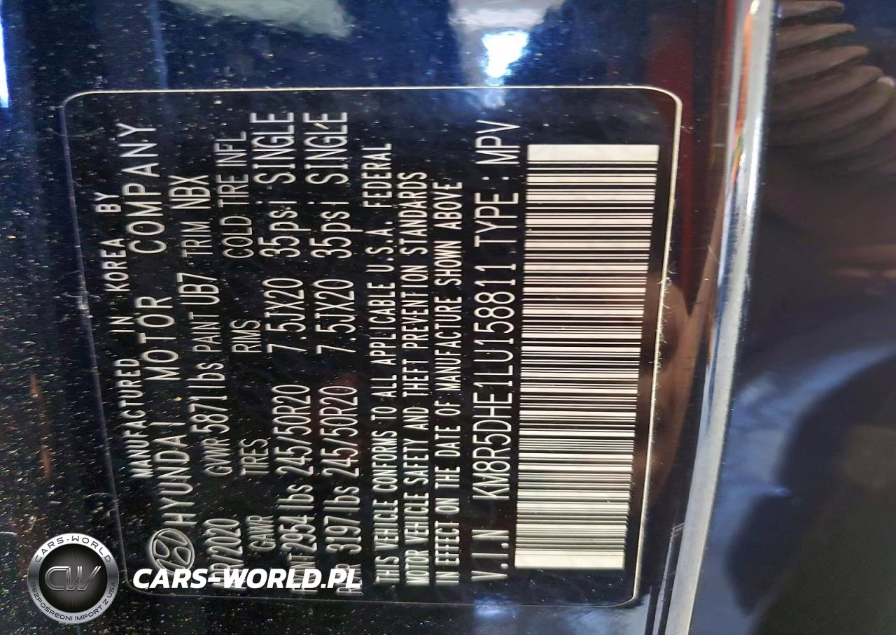2020 Hyundai Palisade Limited VIN:KM8R5DHE1LU158811 - 12