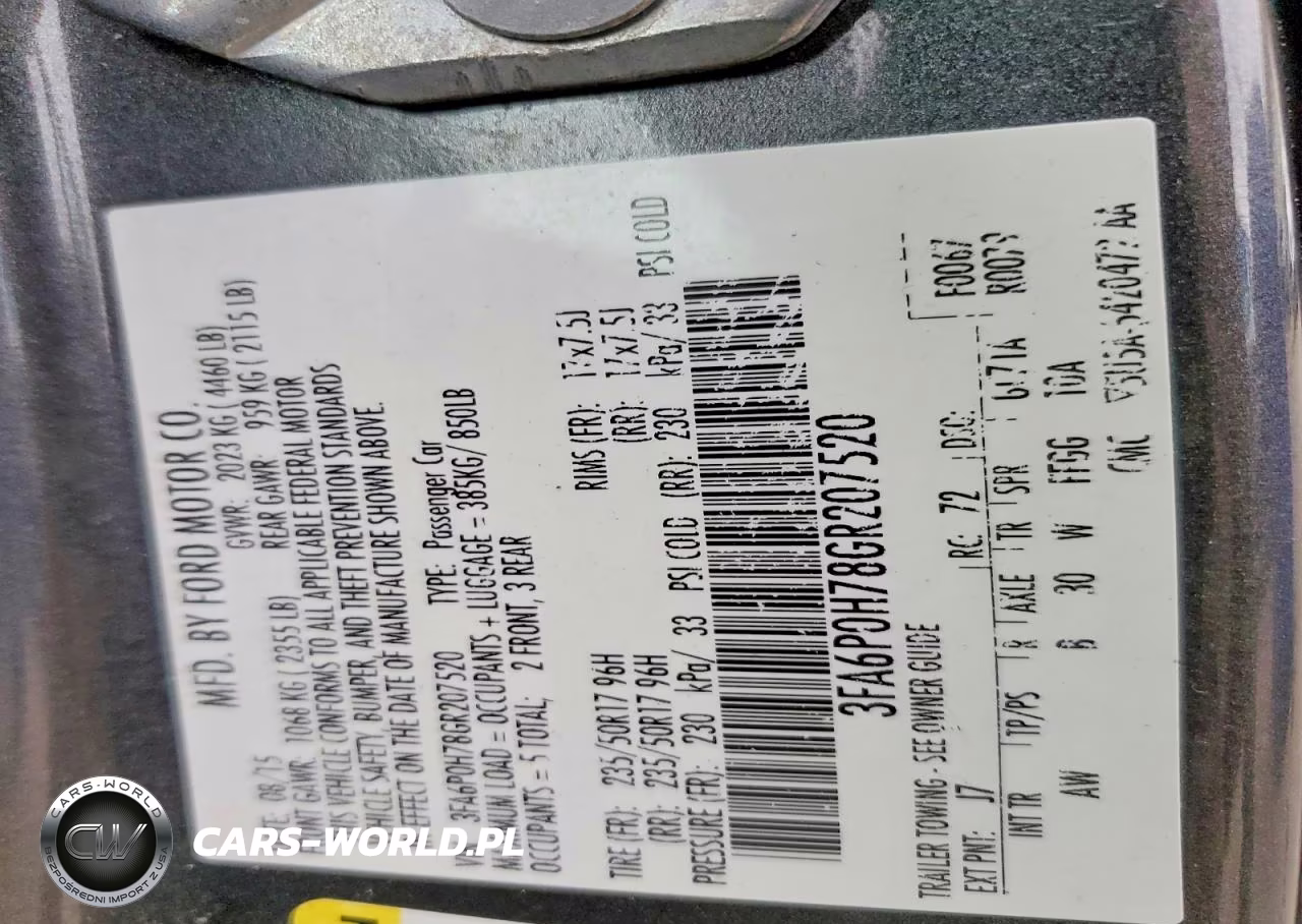 2016 Ford Fusion Se VIN:3FA6P0H78GR207520 - 12