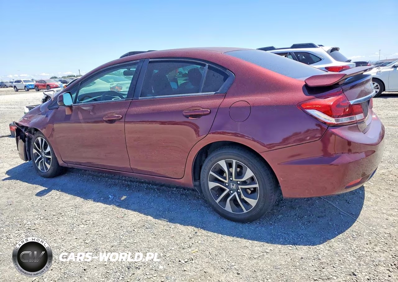 2013 Honda Civic Ex VIN:19XFB2F81DE237980 - 2