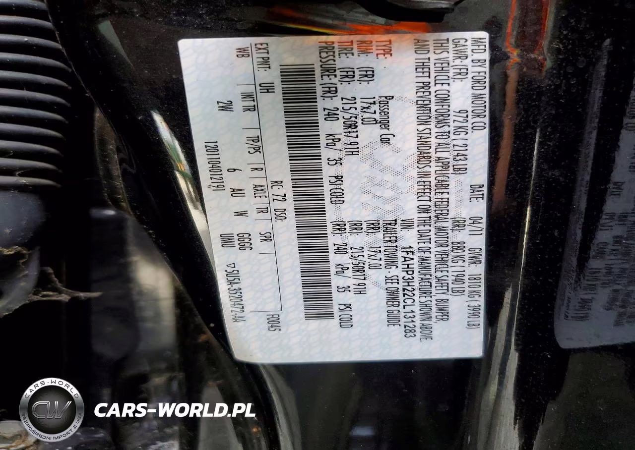 2012 Ford Focus Sel VIN:1FAHP3H22CL131283 - 12
