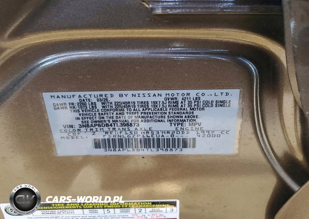 2026 Nissan Kicks Sr VIN:3N8AP6DB4TL398873 - 13