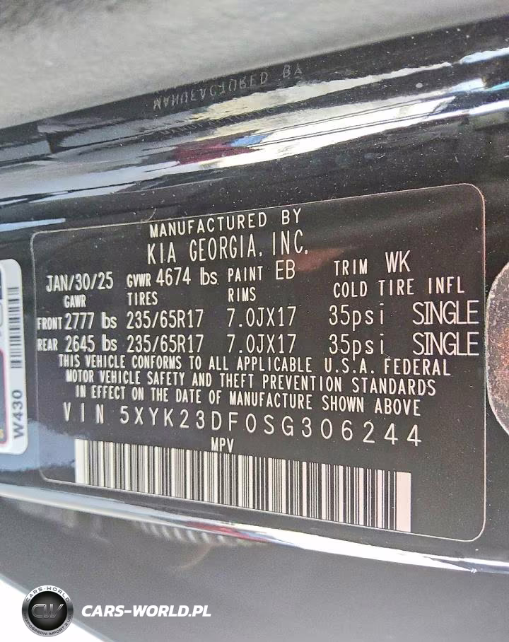 2025 Kia Sportage Lx VIN:5XYK23DF0SG306244 - 14