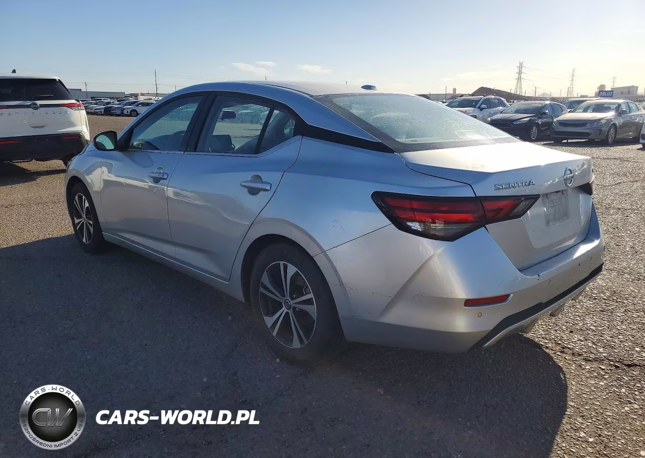 2021 Nissan Sentra Sv VIN:3N1AB8CV9MY238531 - 2