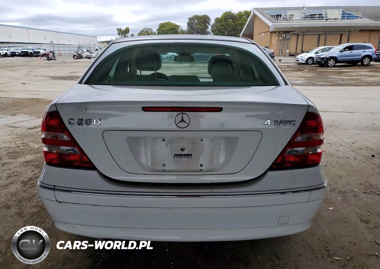 2007 Mercedes-Benz C 280 4Matic VIN:WDBRF92H27F898135 - 6